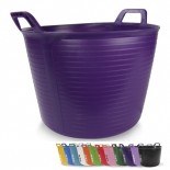 Capazo plástico Nº3 Violeta Flextub Rubi - 40 litros